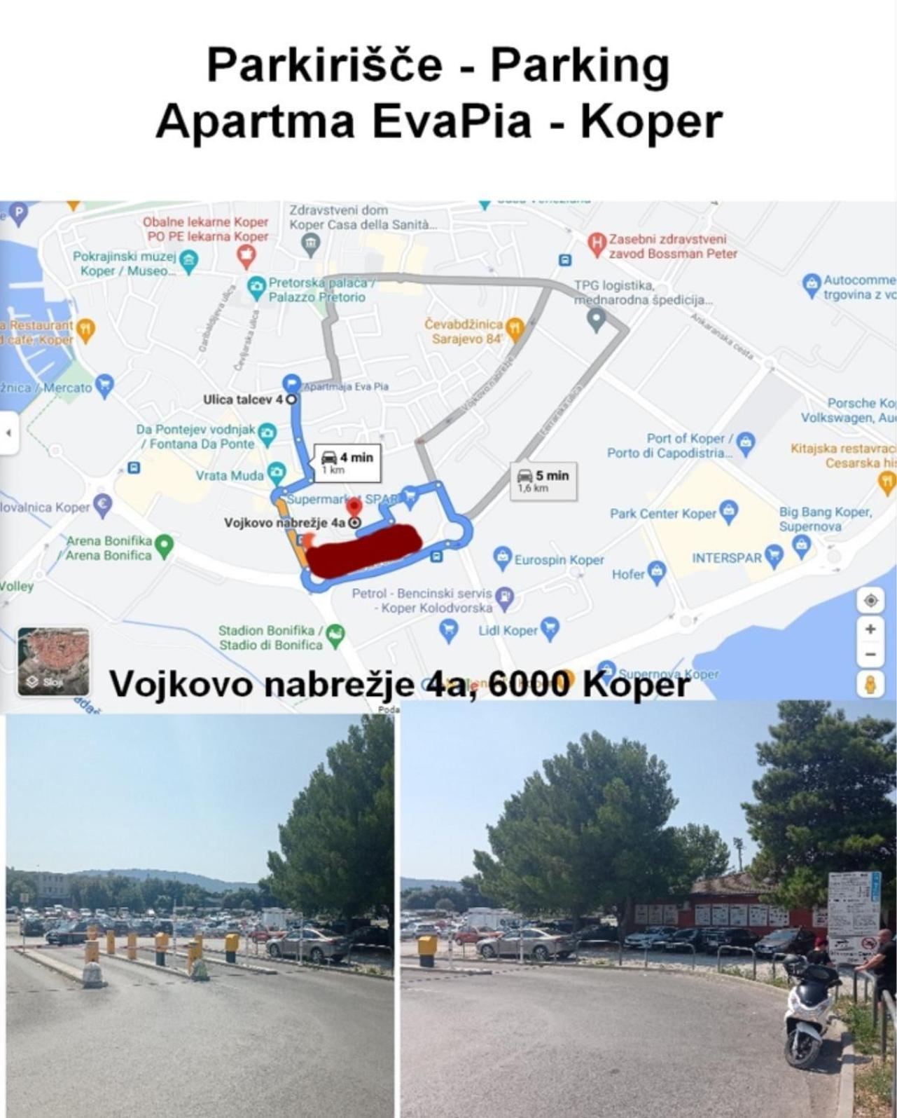 Apartmaja Eva&Pia Koper Eksteriør bilde